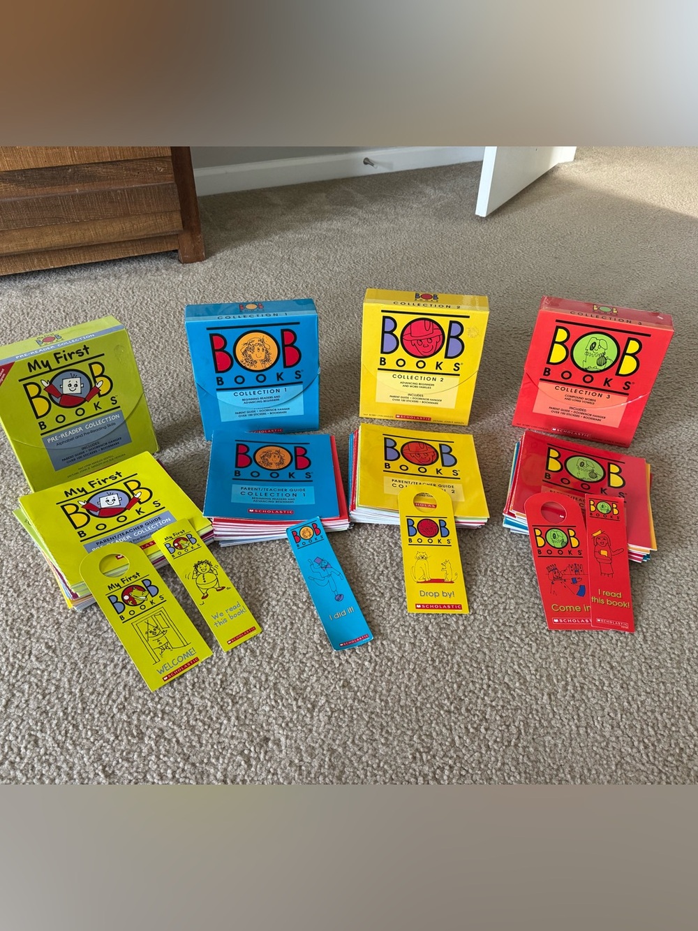 BOB Books Collections 1-3 Plus Pre-Reader Collection
